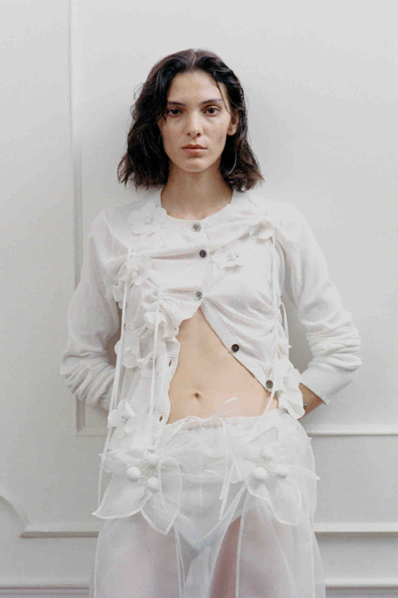 POPPY FLOWER CARDIGAN – RIV NOBUHIKO Official Store