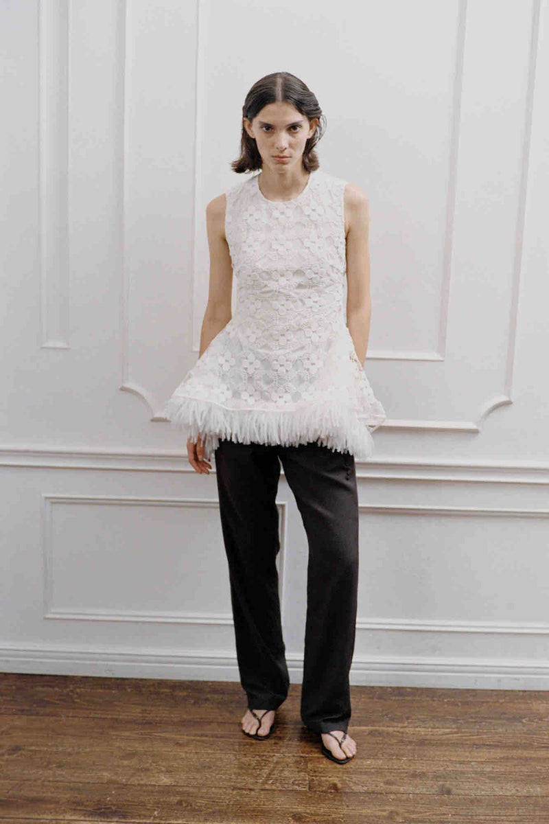 断*離様 COMBINATION LACE TOP カーキ VERDANT LACE TOP – RIV NOBUHIKO Official Store