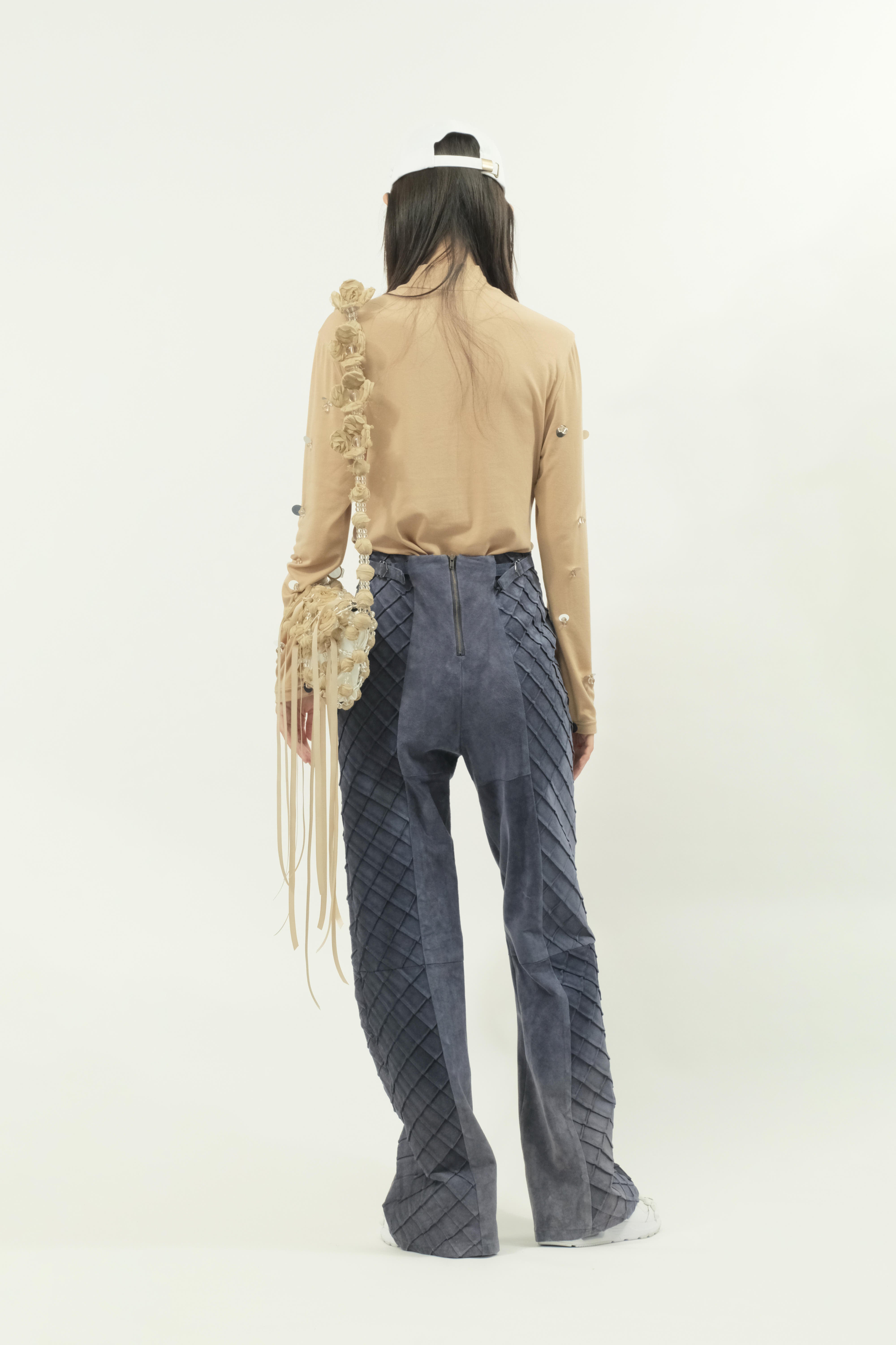 CHEN SUEDE TROUSER